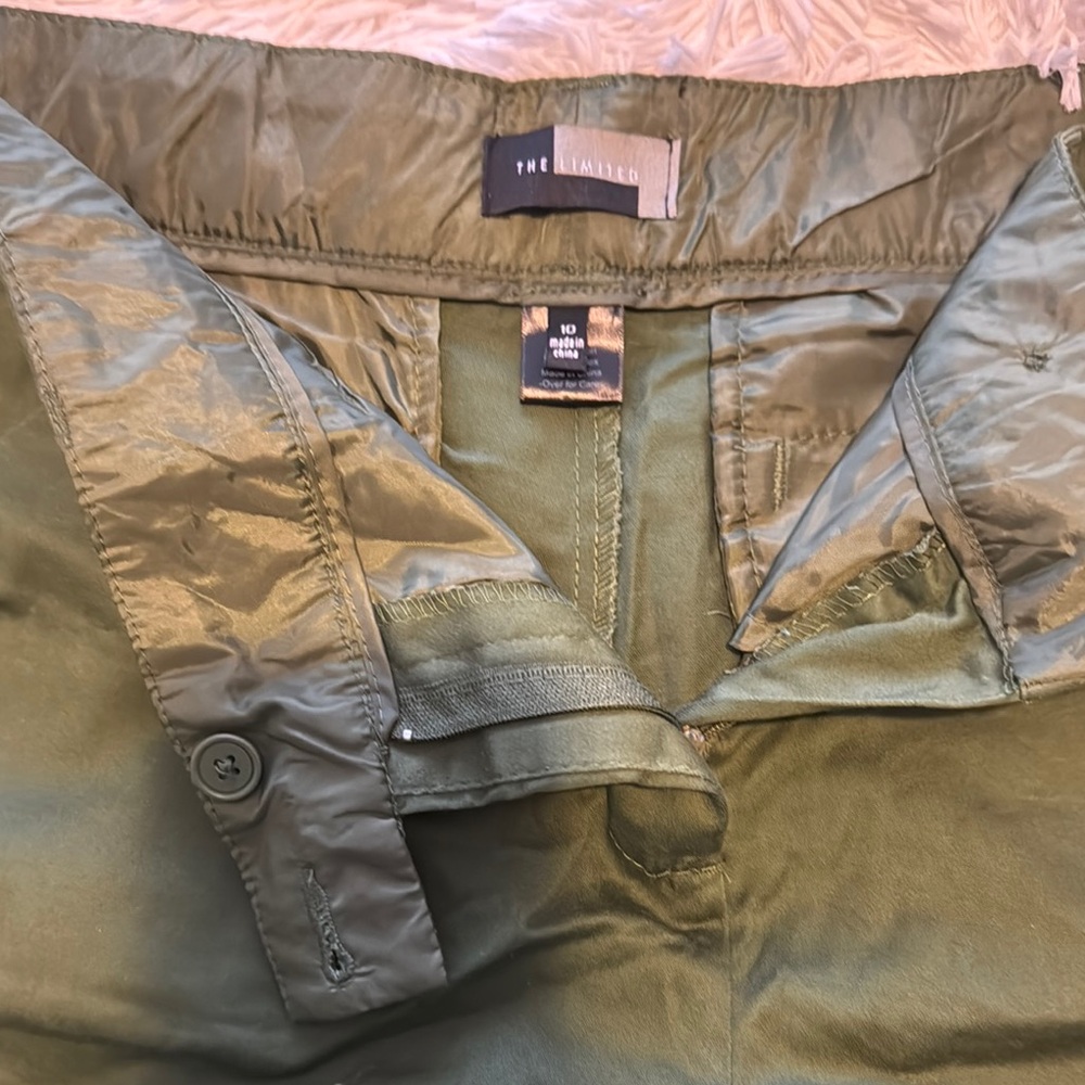 The Limited Sage Green Outerwear